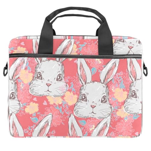 Sacoche ordinateur 13 pouces antichoc et légère motif lapin