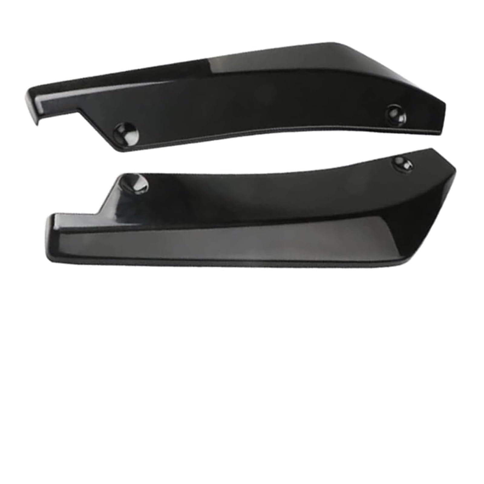CGREAGH Rear Bumper Lip Spoiler, for Toyota Prius IV/Prius PHEV/Prius Prime 2016-2022 Rear Side Skirt Splitters Diffuser Winglet Wings Protector Car Body Styling Kit Trim
