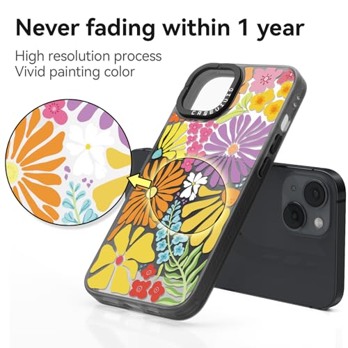 Coque iPhone 12 protectrice fleur de passion contre les rayures - 4