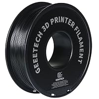 GEEETECH Filament PLA 1.75mm, 3D Drucker PLA Filament 1kg Spool, Schwarz – Ansicht 4