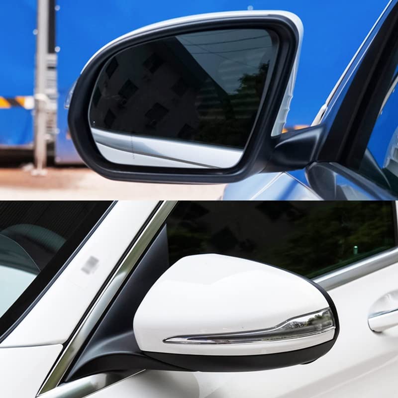 Conjunto de espejo retrovisor para Benz Clase C W205 de repuesto con aviso de punto ciego 3