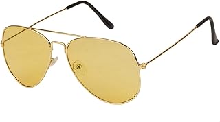 arzonai Classics Aviator Golden-Yellow UV Protection Sunglasses For Men & Women |MA-095-S10|-picture-34