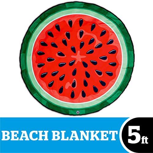 Preisvergleich Produktbild BigMouth Inc. Rundes Strandtuch Wassermelone