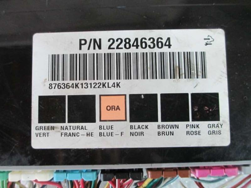 Body Control Module BCM Fits 12-14 Compatible with Sierra Silverado Tahoe Escalade 22846364