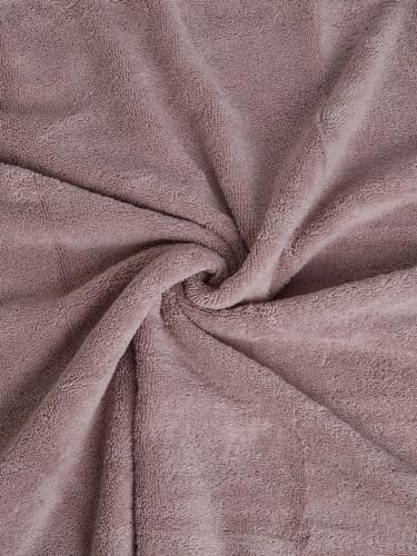 Image of Spaces Hygro 100% Cotton Towels for Bath | Towels for Bath Large Size | Bath Towel - Ultra Soft & Super Absorbent | 600 GSM | 1 Piece Bath Towel for Men /Women | 75 cms x 150 cms - Light Violet