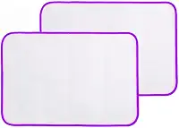 Kit 2 tela protetora para passar roupas capa proteção ferro não danifica peças 60x40cm (Variada)