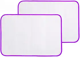 Kit 2 tela protetora para passar roupas capa proteção ferro não danifica peças 60x40cm (Variada)