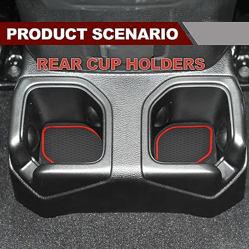 Kit 4 Inserts Portavasos para Wrangler JL/JLU y Gladiator JT miniatura 5