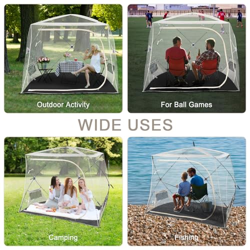 Carpa deportiva para 1-3 personas, portátil y resistente miniatura 4