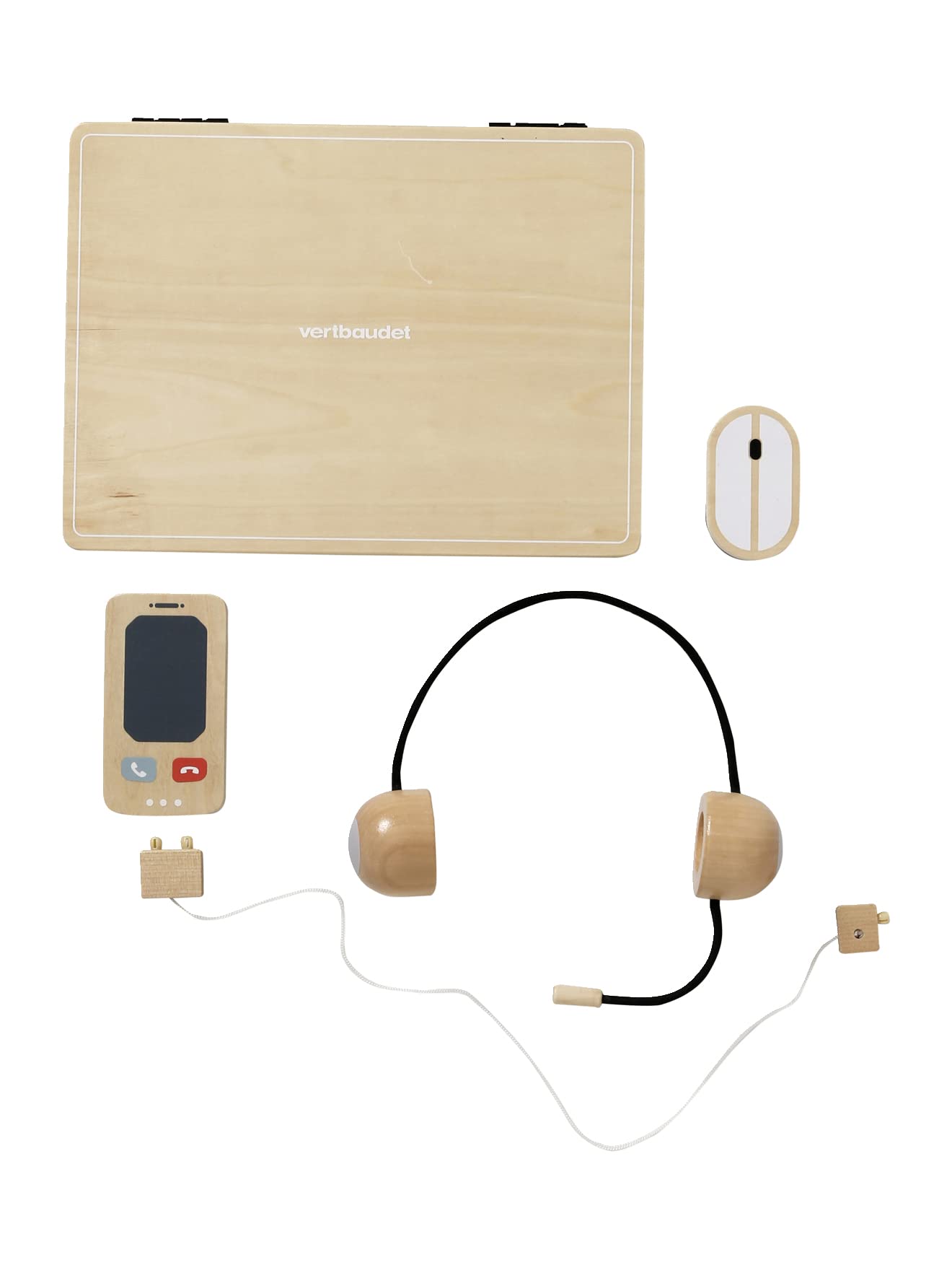 VERTBAUDET Poste de télétravail en Bois Multicolore TU