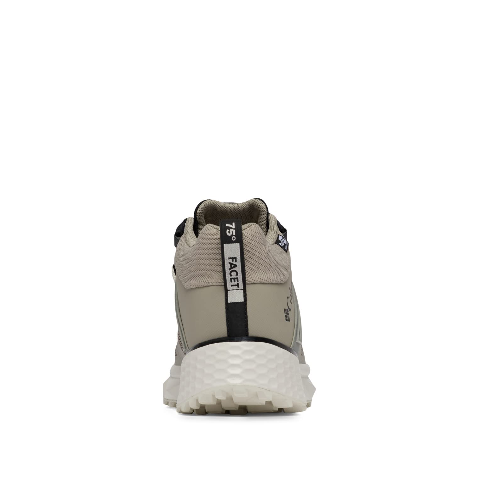 Columbia Facet 75 Mid Outdry (Former Version), Scarponcini da trekking e da trekking a vita media Uomo, Kettle Black, 40 EU
