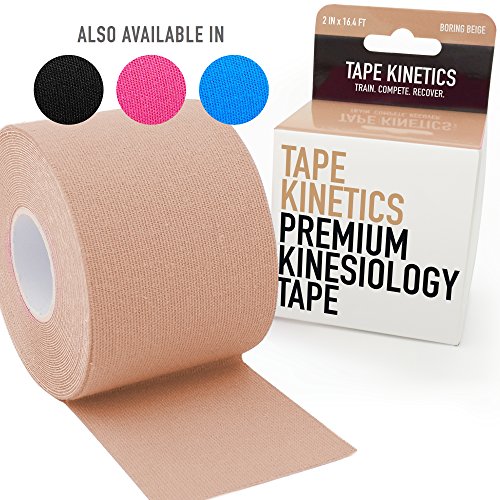 TAPE KINETICS Premium Kinesiology Tape | 2" x 16.4 ft | Waterproof