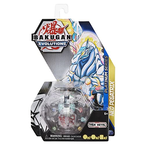 Bakugan Evolutions 2022 Platinum Series Die Cast Diamond Neo Pegatrix