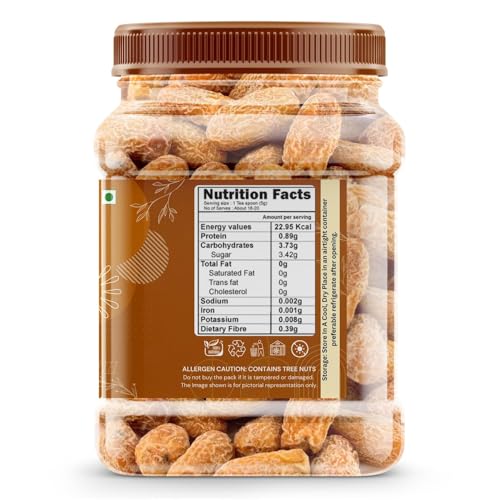 Image of Nutri Delight Premium Dryy Dates, Kharak Grade A, No Added Sugar, Premium Yellow Dryy Dates | Peela Sukha Khajoor | Pili Kharak | Khajur | Chuara | Dry Chuhara (500gm)