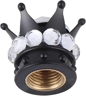 VICASKY 4 Peças Tampa De Válvula De Pneu De Automóvel Tampas De Válvula De Caminhão Tampas De Ar De Pneu Tampas De Pneu De Motocicleta Tampas De Válvula De Pneu De Cristal Tampas De Haste