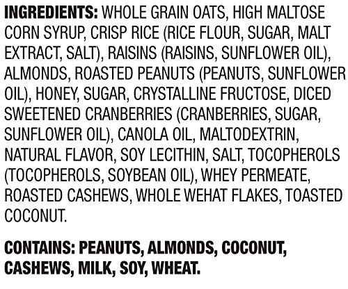 Amazon Grocery, Fruit & Nut Chewy Granola Bars, 7.4 Oz, 6 Ct (Pack of 2) - image 3