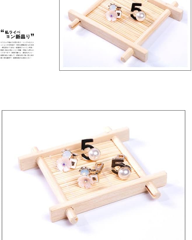 Vintage Number 5 Earrings Camellia Studs Asymmetrical Pearl Earrings Jewelry for Woman Pearl Jewellery - Image 8