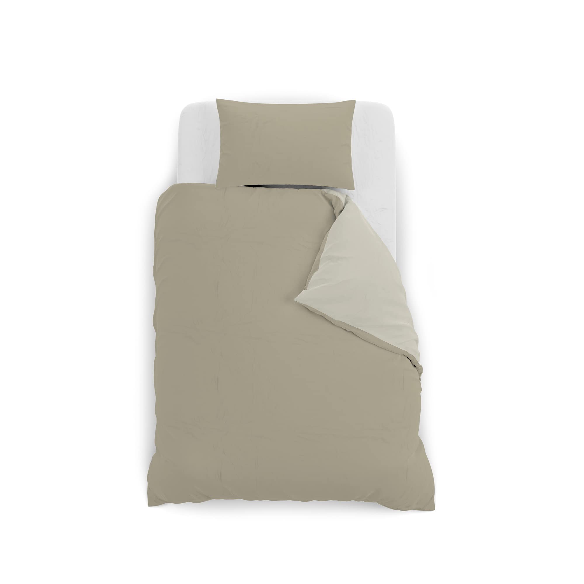 Copripiumino Matrimoniale KING Size PERCALLE DI PURO Cotone 100 - Foto 2