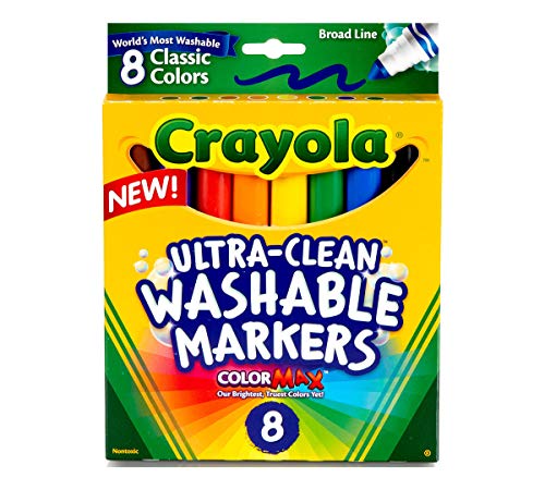 Washable Broad Point Markers (8/Pack) [Set of 2] - image 1