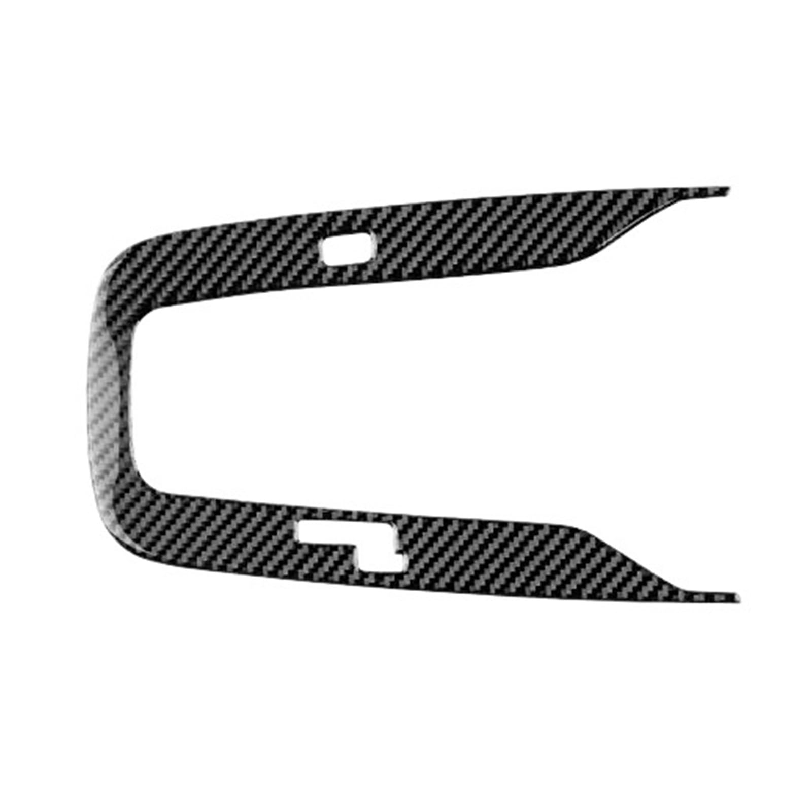 RHD LHD Real Soft Carbon Fiber Center Console Gear Shift Accessories Sticker for Toyota for Corolla 2019-2024(Carbon Fiber Black,LHD)