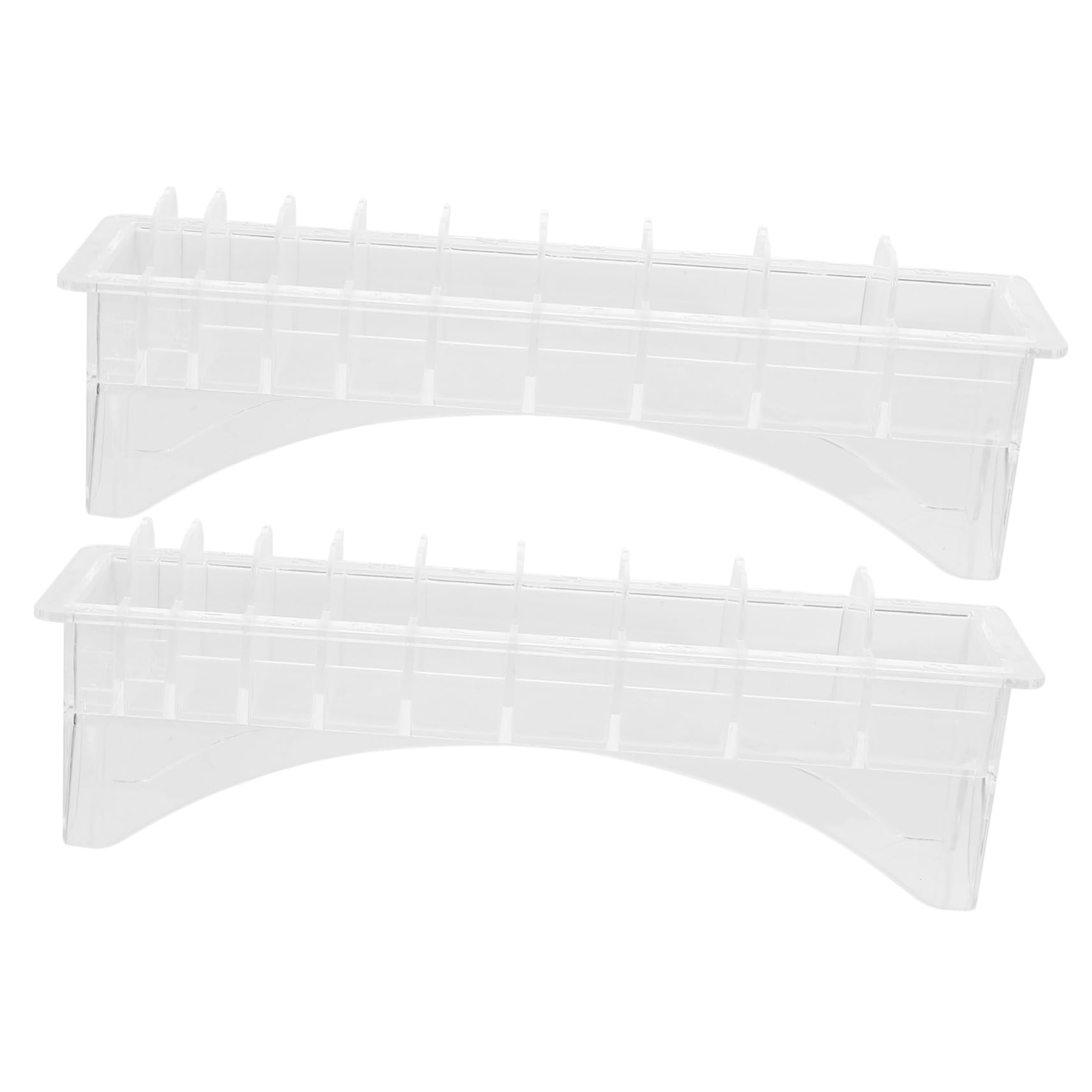 FRCOLOR Hair Styling Storage Box Limit Comb Holder Case Clipper Guard Storage Rack Abs Material Tidy Hair Tool Organizer