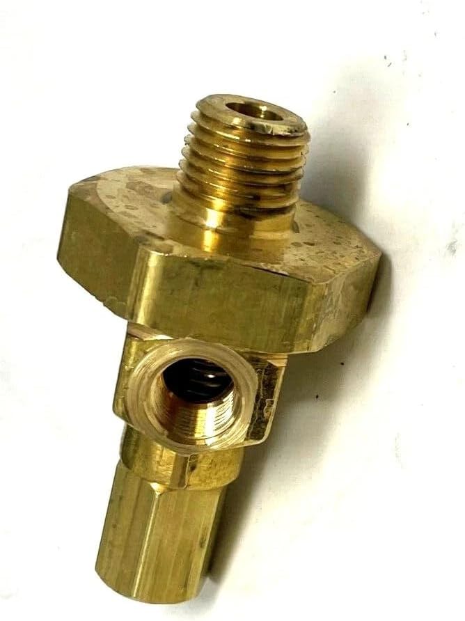 110827-001 Air Compressor Hydraulic Unloader Assembly - for Quincy 325 Pump Replaces 2023911501 2023-9115-01 110827001 - Replacement Unloader Valve - 14 PSI, 1/8" Ports, 1/4" Male NPT