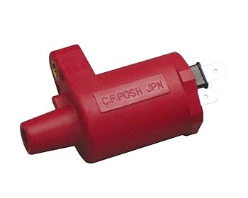 Amazon | ポッシュ(POSH) レーシングイグニッションコイル 赤