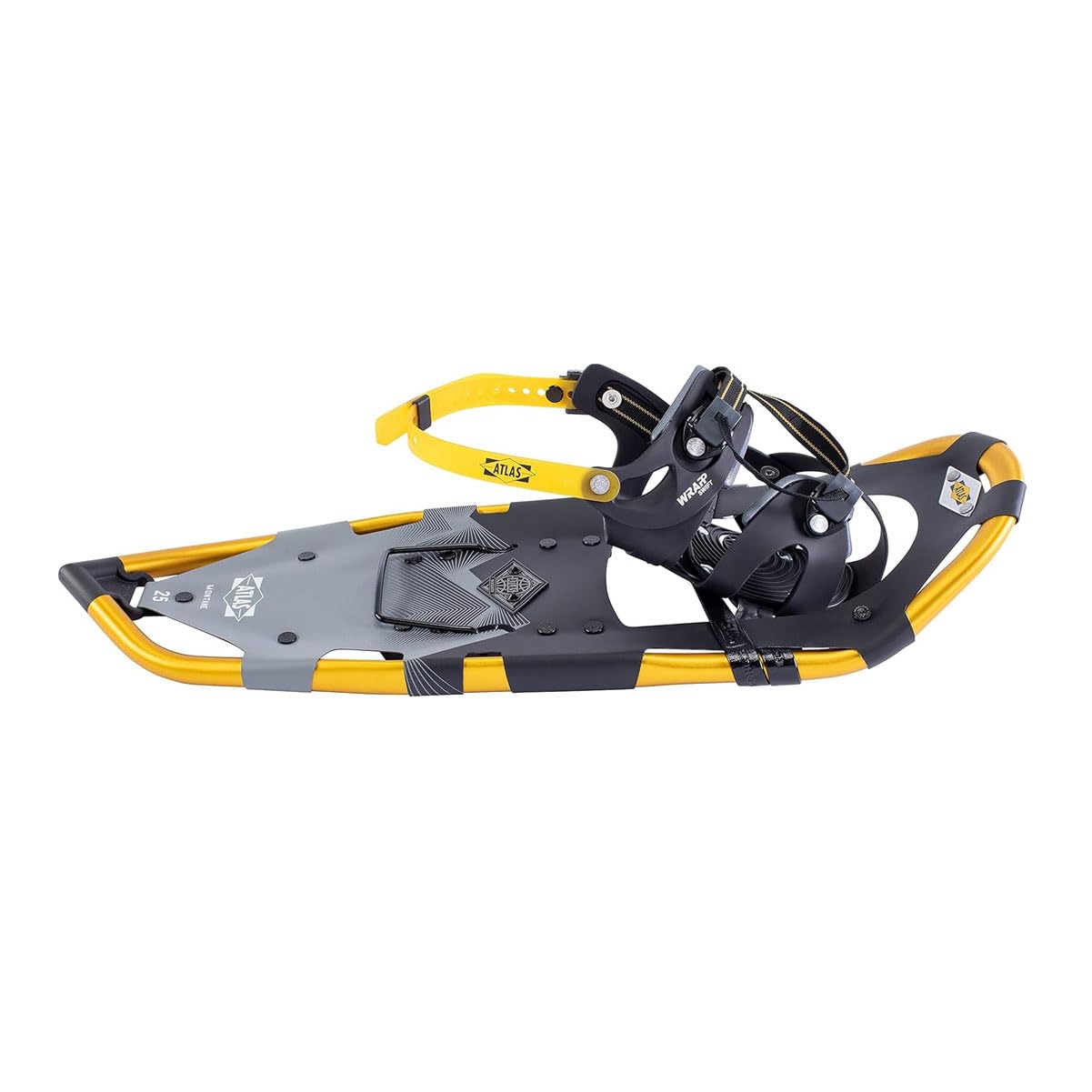 Atlas 16E0001 Montane Raquettes à Neige Mixte Adulte Gris Jaune 64