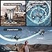 Drones with Camera for Adults 4k, 2-Axis Gimbals GPS Drone with EIS WeFone WF40 FPV RC Foldable Quadcopter for Beginners, Auto Return, Brushless Motor, 5G Transmission, 44min Flight Time, 2 Batteries