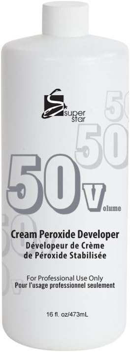 Superstar Super Star Stabilized Cream Peroxide Developer, 50v Hc-50504