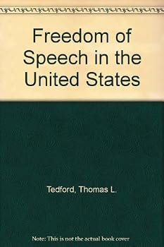 Paperback Freedom of Speech in the United States Book