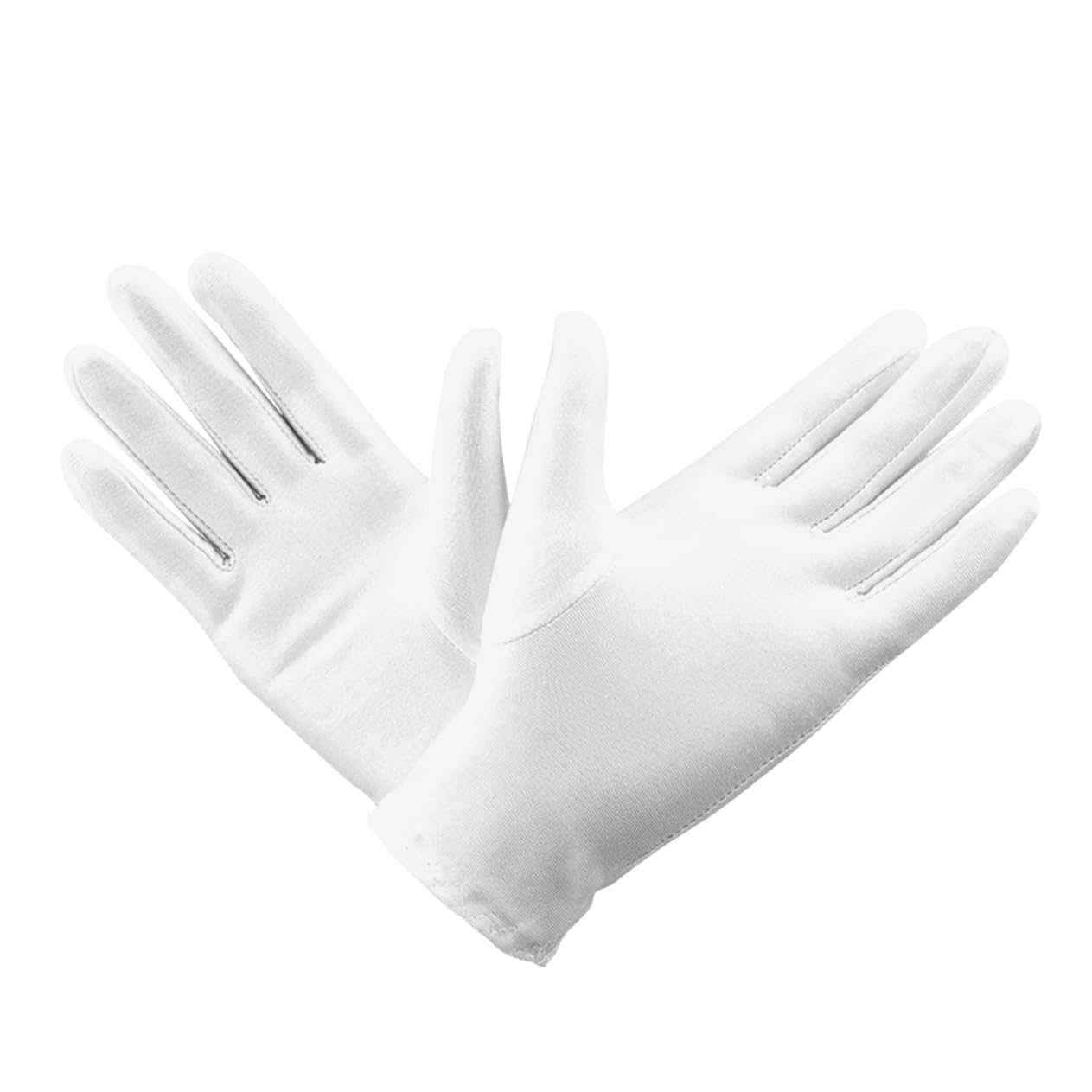 Gloves Women Pearl Short 10 Pair Pack Moisturizing Non-slip Touching Gloves for Cleaning Jewelry Inspection Gentle Care