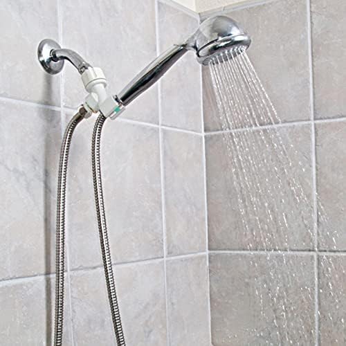 Shower Hose 2M, YTTX Stainless Steel Shower Hose Pipe Universal Replacement Bathroom Attachment Shower Hose, Anti-Kink - Chrome