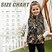 Dremagia Girls Winter Vest Oak Camo Leaf Fleece Vest Zipper Sleeveless Outerwear Jacket Quilted High Neck Down Warm Coat with Pockets Fashion Cardigan Stand-up Collar Outerwear Vests 9-10Y
