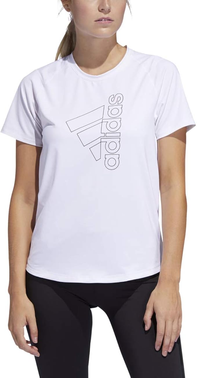 Amazon アディダス 半袖 Tシャツ バッジ オブ スポーツ 半袖tシャツ Iel31 レディース Tシャツ カットソー 通販