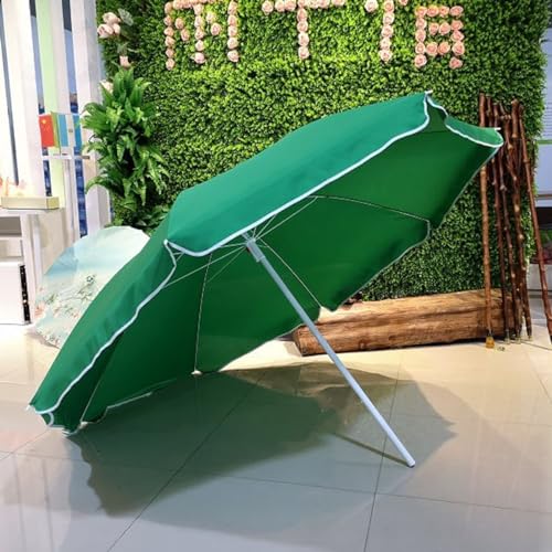 Image of Stylish 7 Feet Patio Garden Umbrella Big Size with UV Protection, Windproof Fabric and Waterproof Design