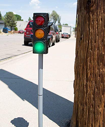 MMP Living Toy Traffic Light & Crosswalk Signal (Single Pack) - Thumbnail 4
