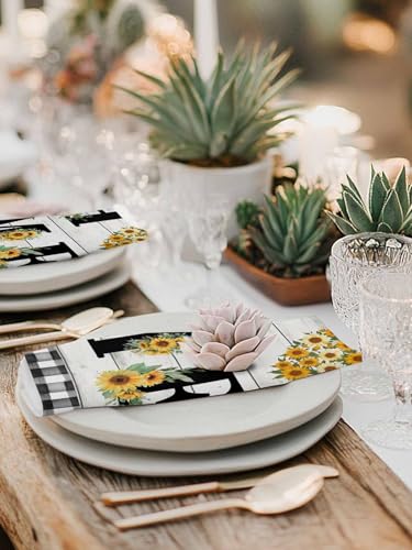 Servilletas de tela Roses Garden set x4 20x20 pulg miniatura 6