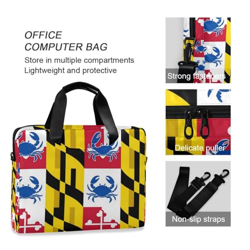 Funda para portátil 15.6 pulgadas con asa y correa miniatura 6