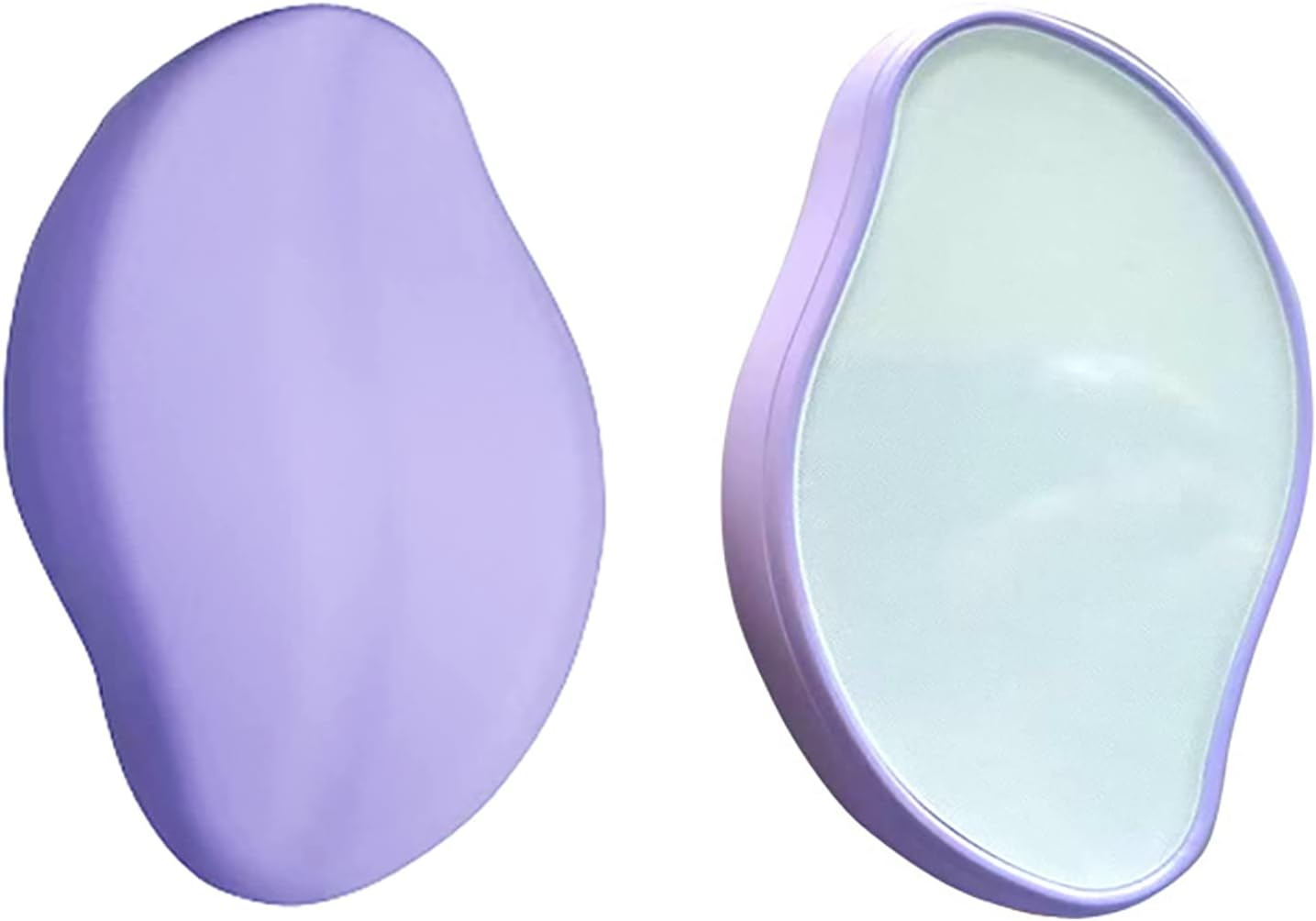 Crystal Hair Eraser, Magic Crystal Hair Removal, Exfoliation Painless Hair Removal Tool for Men & Women,Soft Silky Skin Full Body Hair Removal (Purple)