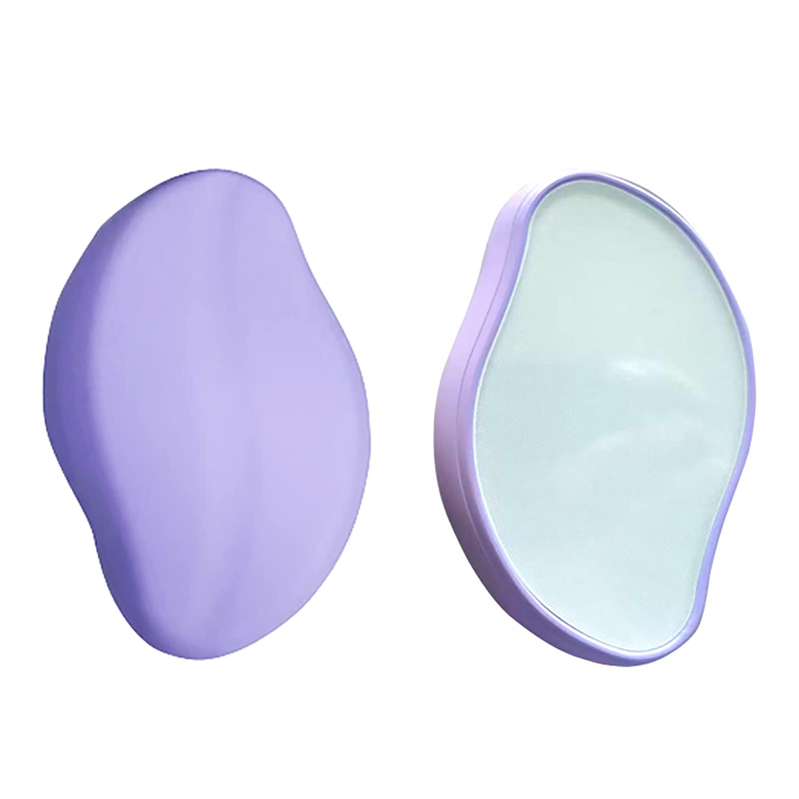 Crystal Hair Eraser, Magic Crystal Hair Removal, Exfoliation Painless Hair Removal Tool for Men & Women,Soft Silky Skin Full Body Hair Removal (Purple)