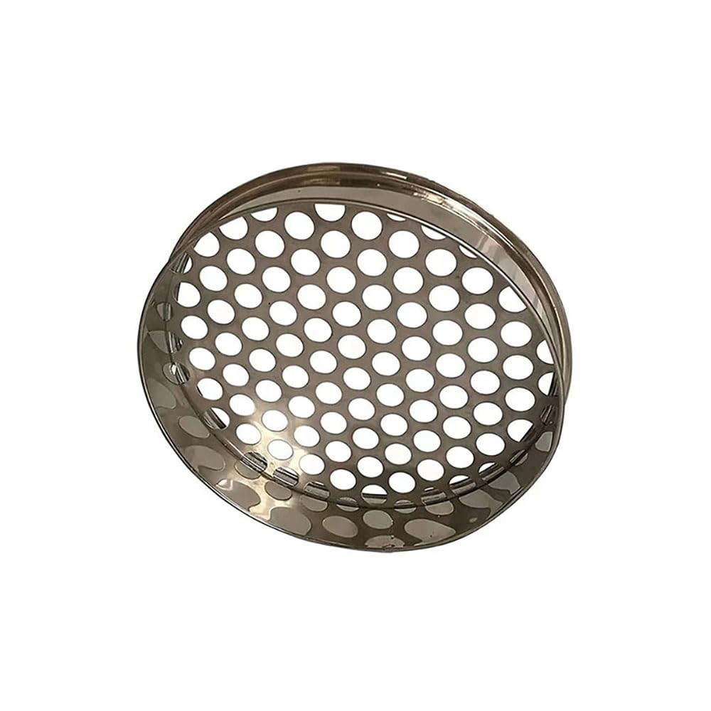 Tamiz SUS redondo de 15 cm - Colador de malla de 1-50 mm for líquidos, polvos y granos(2mm)