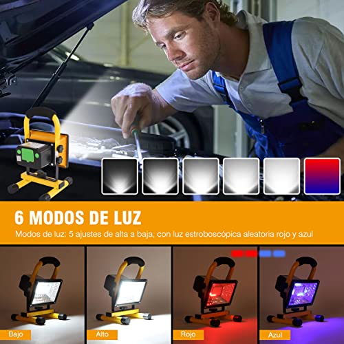 La Mejor Selección de Lámparas de Emergencia Led duraderas los preferidos por los clientes. 18 Imagen adicional