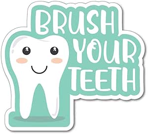 Amazon.com: Brush Your Teeth Children Kids Encouragement Toothpaste ...