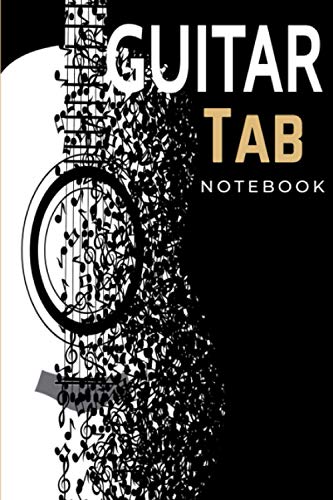 Guitar Tab Notebook: Blank 6 Strings Guitar Tablature Manuscript Paper with Chord Fingering Charts & Diagrams | Wide Staff Music Sheet Book | Unique ... Gifts for Guitarists Men, Women, Teens & Kids image 2
