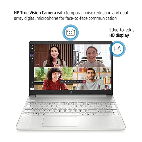 Hp 2022 Newest Laptop Computer, 15.6" Hd Display, Dual Core Intel I3-1115G4 (Upto 4.1Ghz,Beats I5-1030G7), 8Gb Ram, 256Gb Ssd, Hd Webcam, Bluetooth, Wifi 6, 11+ Hour Battery, Win 11 S+Marxsolcables #TOP6