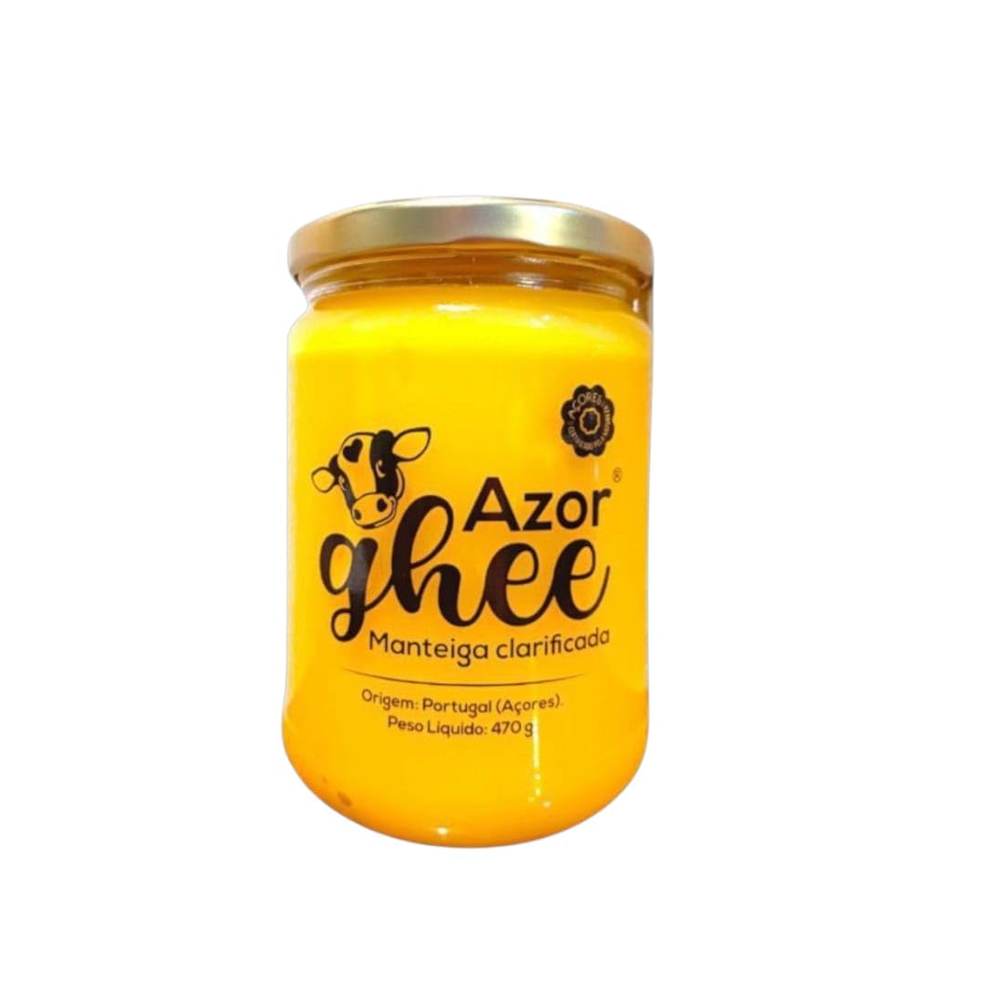 AzorGhee Ghee Premium Artesanal de las Azores Mantequilla Clarificada 100% Natural Sin Lactosa Sin Caseína