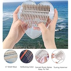 Kalimba 17 clés arc-en-ciel en acrylique Kalimbas Note sculptée Pouce Piano Starter Kalimba Piano avec autocollant… - Les Beatles, Paul McCartney, John Lennon, RIngo Starr, George Harrison Kalimba 17 clés arc-en-ciel en acrylique Kalimbas Note sculptée Pouce Piano Starter Kalimba Piano avec autocollant… – Image 7