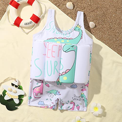 Image of Kids Boys Girls Floatation Swimsuit with Adjustable Buoyancy Baby Float Suit Swim Vest One Piece Swimwear Bathing Suit