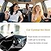 Car Cymbal Air Vent, Crash Cymbal for Car Vent, Clip-On Mini Drum Cymbal with Drum Stick for Music Lovers Gift, Funny Car Interior Accessory for Most Vehicles (Gold & Silver)